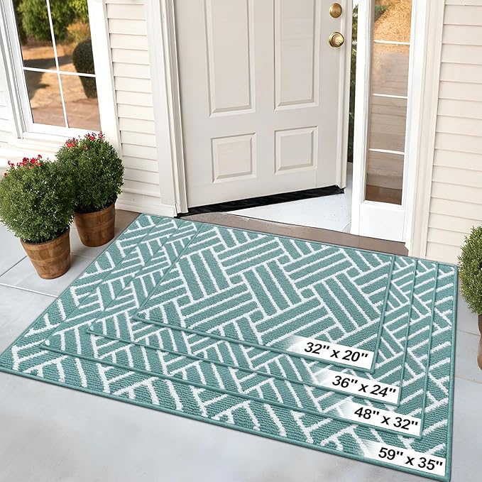 OLANLY Indoor Door Mat, 48x32 Inch, Dirt Resistant and Absorbent, Non-Slip - Image 8