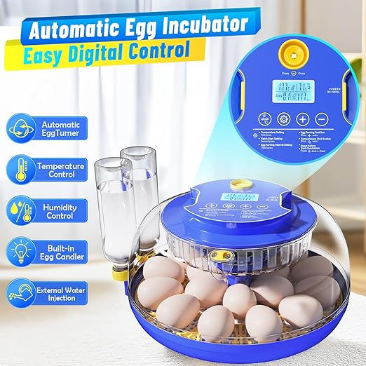 Incubator for Hatching 18 Eggs - Image 2