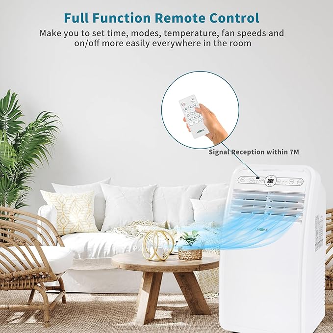 Uhome 8000 BTU Portable Air Conditioner, - Image 4