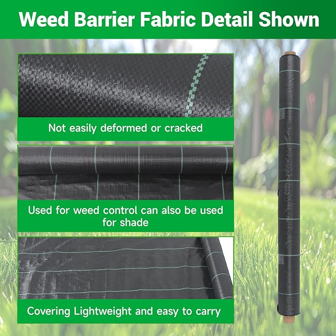 Weed Barrier Fabric Planting Cover - Image 4
