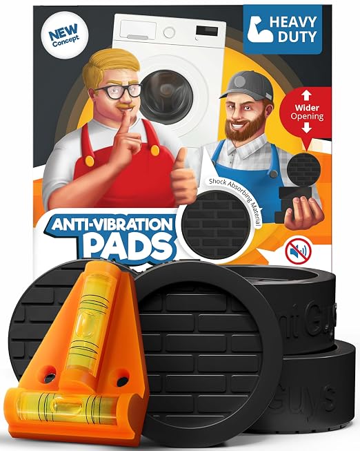 Silent Guys Heavy Duty Anti Vibration Pads by MagiLint