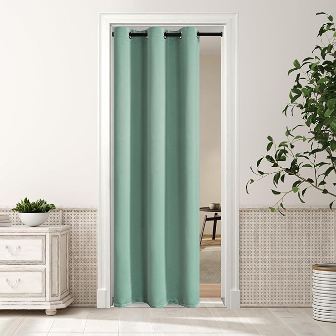 MYSKY HOME Aqua Closet Curtains by MYSKYHOME