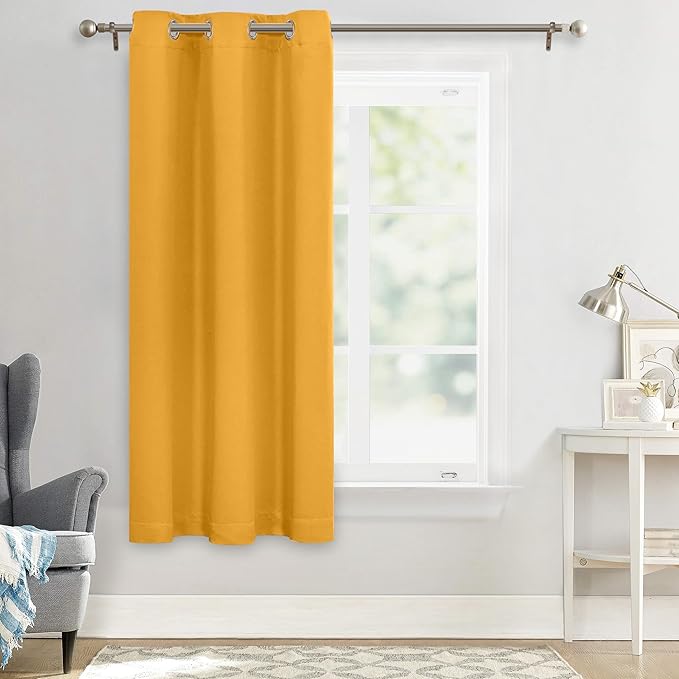 MYSKY HOME Grommet top Thermal Insulated Window Blackout Curtain - Image 8