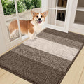 Smiry Dog Door Mat for Muddy Paws, Absorbs Moisture and Dirt, Low-Profile by Smiry