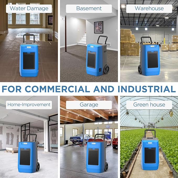 Andte 190 Pints Commercial Dehumidifier - Image 6