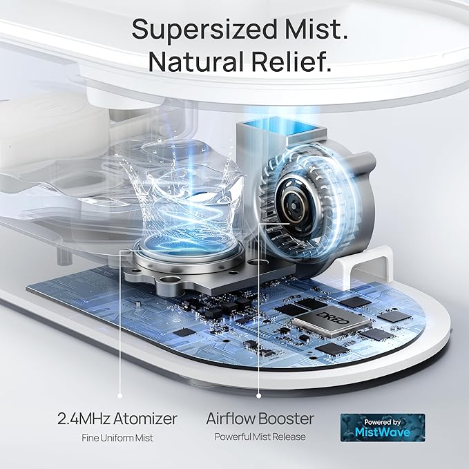 Dreo Humidifiers for Bedroom, 4L Top Fill for Large Room, 36H Runtime, 28 dB - Image 9