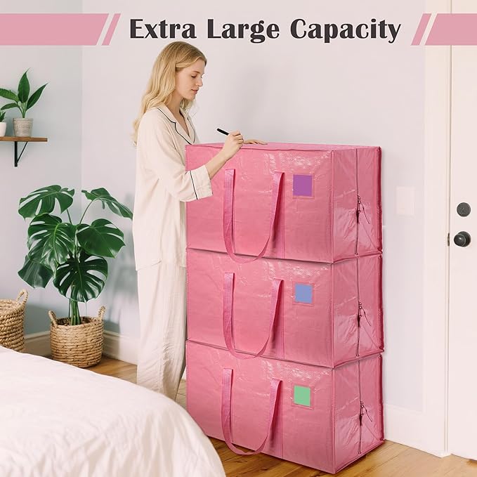 6 Pack Extra Heavy Duty Large Moving Bags - Image 4