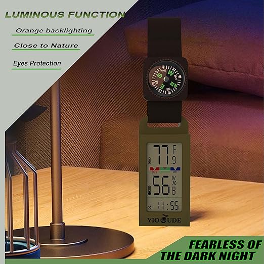 Indoor Outdoor Portable Thermometer Hygrometer - Image 8