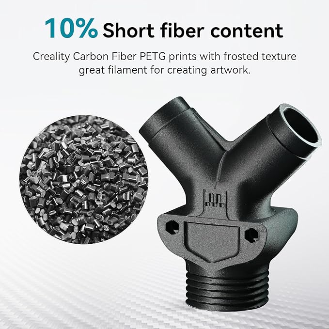 Official Creality Hyper PETG-CF Filament 1.75mm, High Speed Hyper PETG-CF - Image 5