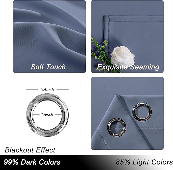 Hiasan Sliding Glass Door Blackout Curtains - Image 2