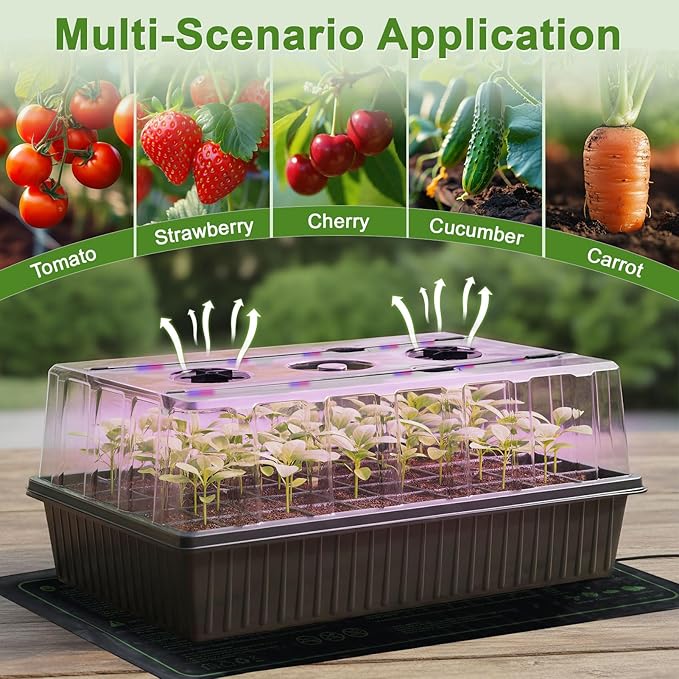 120-Cell Self-Watering Seed Starter Tray - Image 7