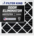Filter King 15x30.5x1 Air Filter | 4-PACK | Carbon MERV 8 HVAC Pleated A/C by FilterKing
