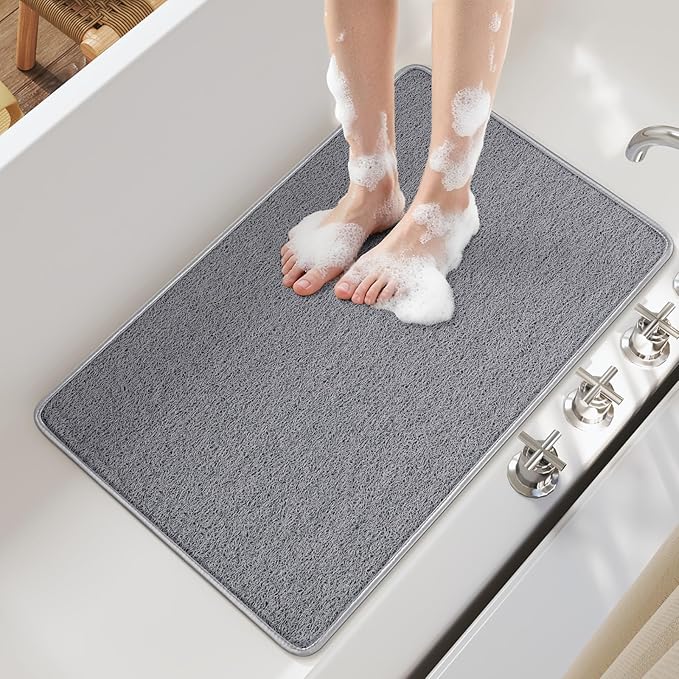 Non Slip Shower Mat Bathtub Mat 20x32 Inch, Quick Dry Bath Mat - Image 2