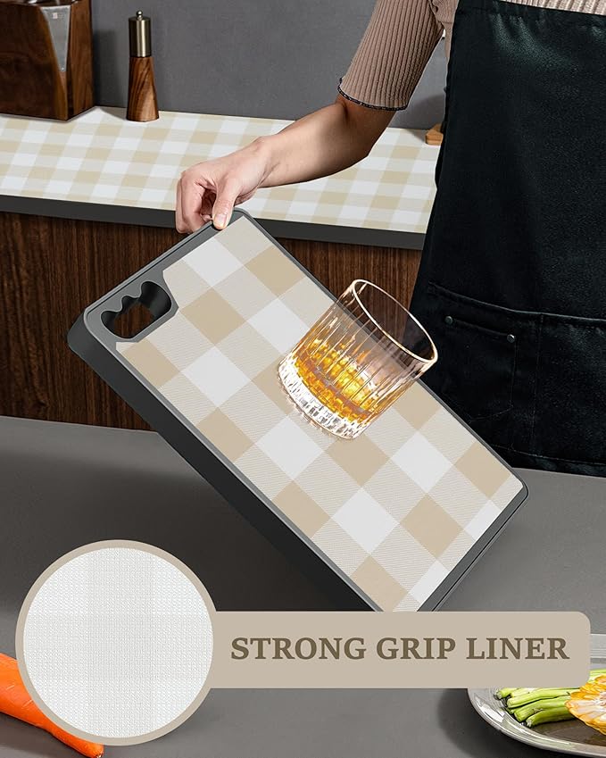 Shelf Liner for Kitchen Cabinets Non-Adhesive Drawer Liners Non-Slip Strong - Image 4