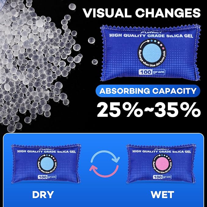 100g Rechargeable Desiccant Packs - Image 3