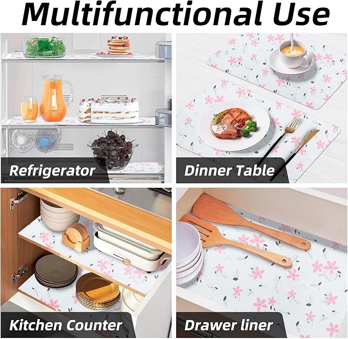 18" W x 96" L Floral Drawer and Shelf Liner - Image 7