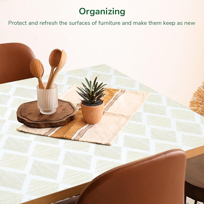 Drawer and Shelf Liner for Kitchen 17.5in x 10FT, Non-Slip Non-Adhesive Cabinet - Image 6
