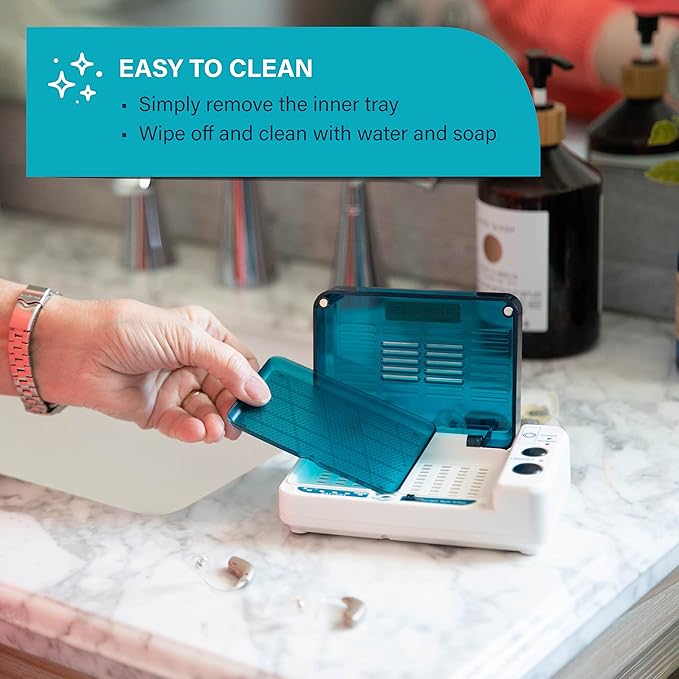 Hearing Aid Dryer Dehumidifier – Cochlear Implant & Hearing Aid Cleaner Removes - Image 5