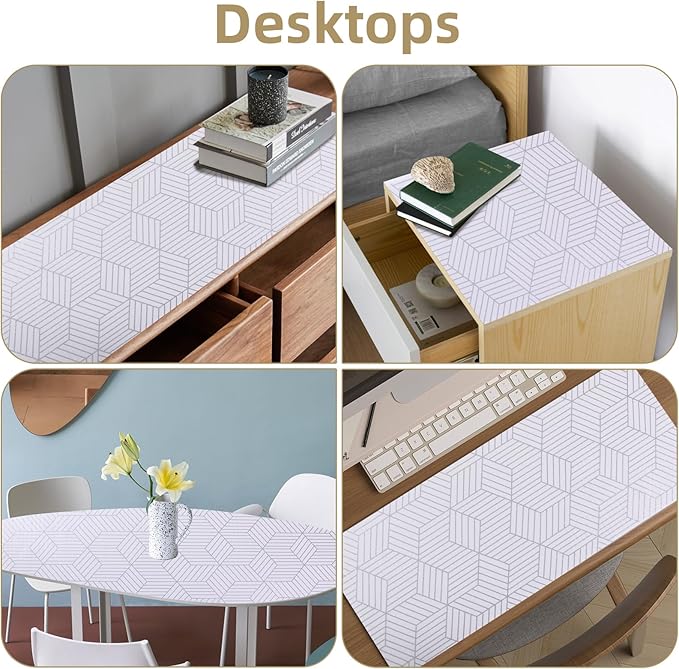 Shelf Liners for Kitchen Cabinets 24in x 20FT, Non Adhesive Cabinet Liner - Image 8