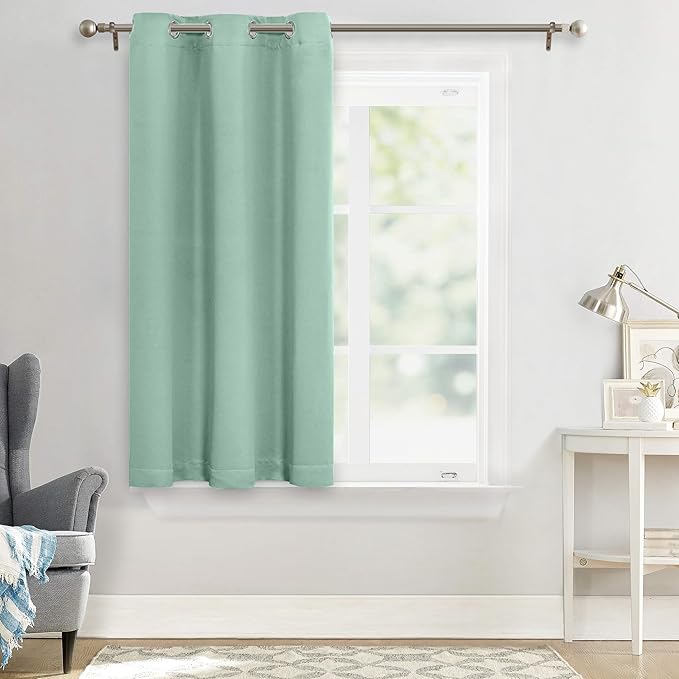 MYSKY HOME Light Green Curtains - Image 6