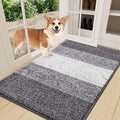 Smiry Dog Door Mat for Muddy Paws, Absorbs Moisture and Dirt, Low-Profile by Smiry
