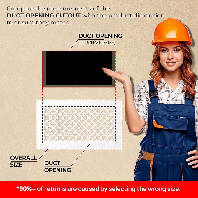 SABA Home Decor Air Vent Cover Grille - Image 5