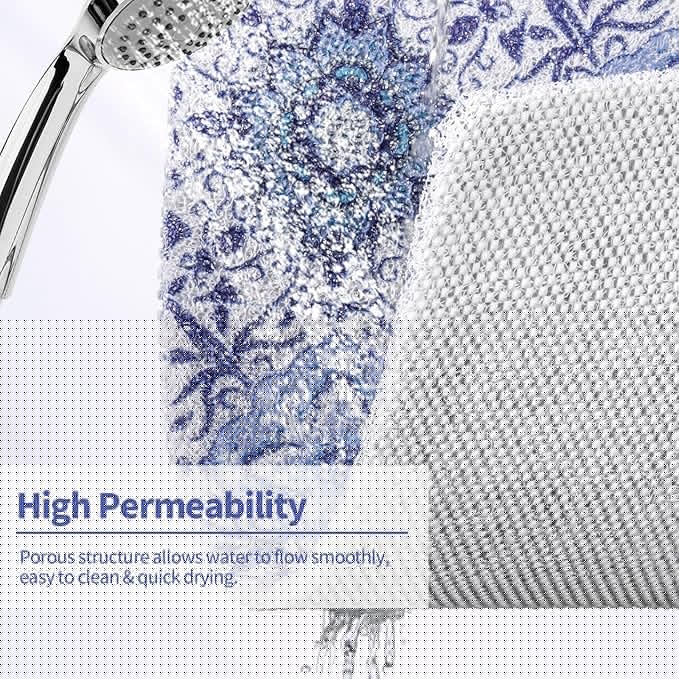 HOMBYS Square Shower Mat Non Slip 27x27 in, Shower Mat - Image 3