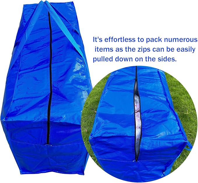 66 Gallon Extra Large Storage Bags, Huge Moving Bags Heavy Duty - Image 5
