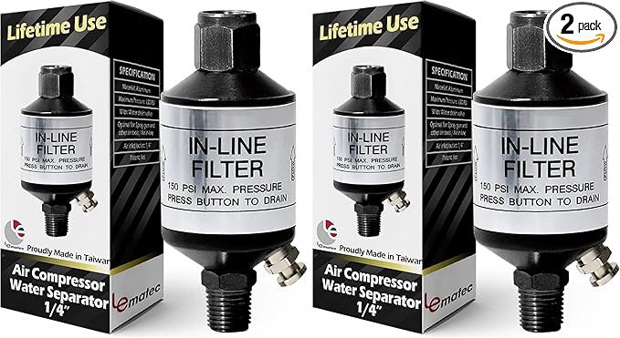 LE LEMATEC Air Compressor Water Separator by LELEMATEC