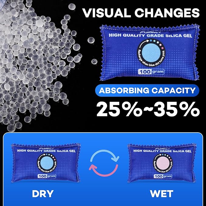 100g Rechargeable Desiccant Packs - Image 3