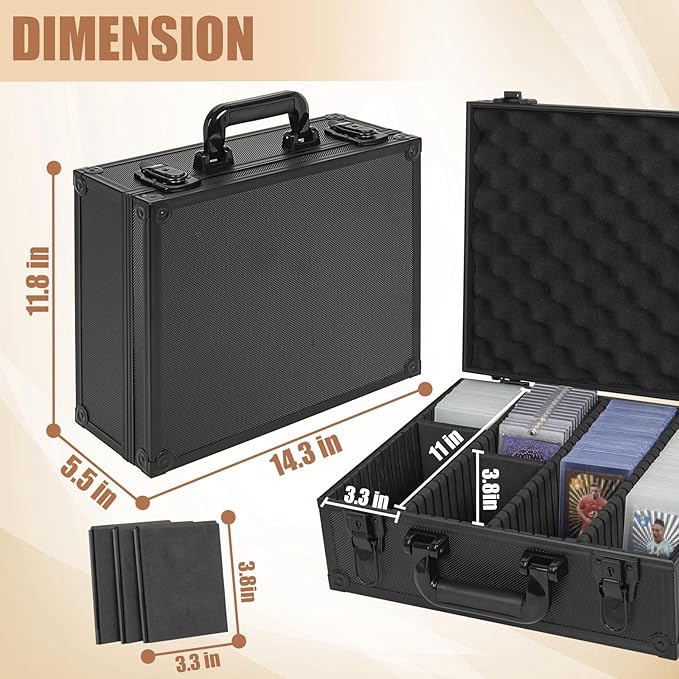 Toploaders Storage Box for 3" x 4" 35pt Rigid Card, Top Loader Storage - Image 7
