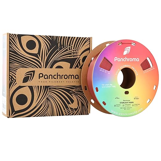 Polymaker Panchroma Red Color Changing PLA, Glitter Starlight Mars 3D Printer - Image 9