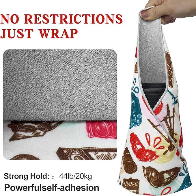 15 in Camera Wrap with Pouch, Lens Protective Wrap, Anti-scratch Anti-dust - Image 5