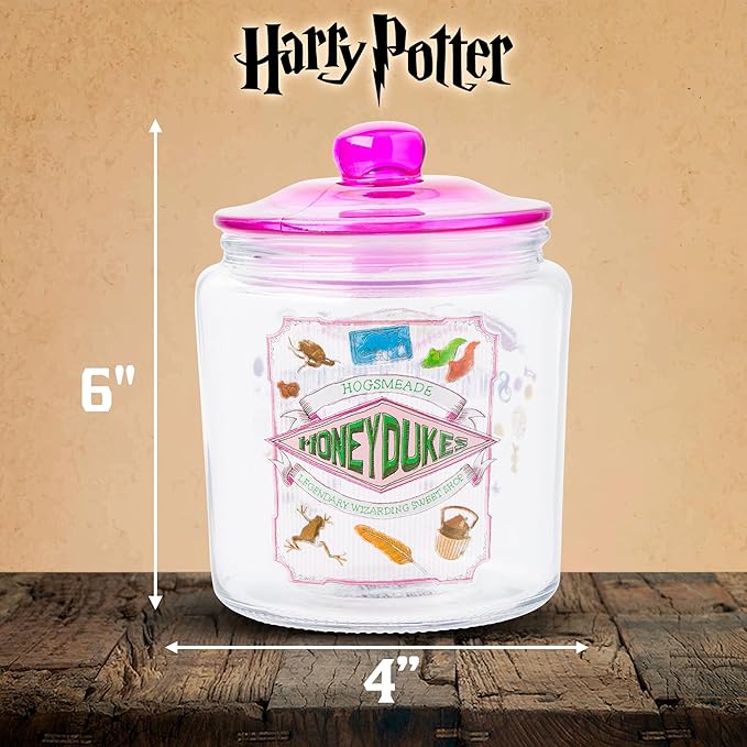 Silver Buffalo Harry Potter Hogsmeade Honeydukes Treats Glass Cookie Snack - Image 8