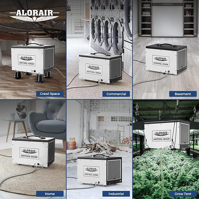 ALORAIR Crawl Space Dehumidifier, 120 PPD Crawlspace Dehumidifiers - Image 7