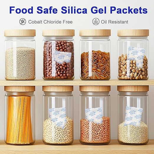 Silica Gel Packets, 20 Gram 35 Packs Desiccant Packs - Image 3
