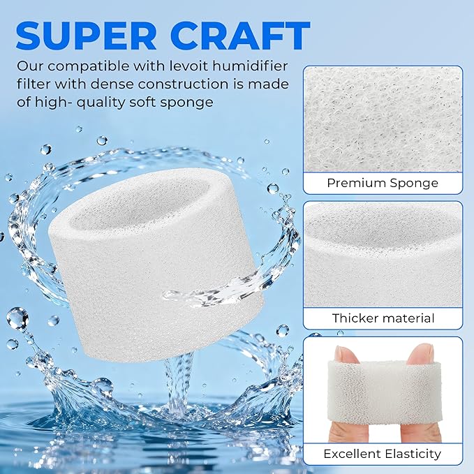 30-Pack Top Fill Humidifier Replacement Filters - Image 3