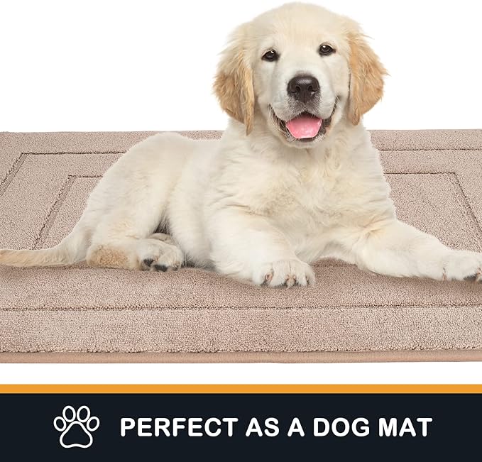 PURRUGS Dirt Trapping Door Mat 20" x 31.5", Non-Slip/Skid Machine Washable - Image 4