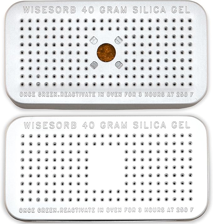 40 Gram Pack of 10 Silica Gel Canister, Gun Safe Dehumidifiers, Reusable - Image 3