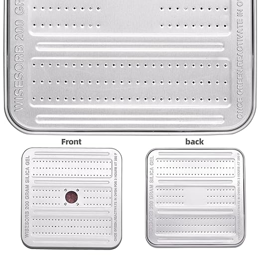 200 Gram 2 Pack Gun Safe Dehumidifier, Reusable Silica Gel Dehumidifier - Image 4