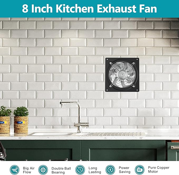 HG Power 8 Inch Exhaust Fan - Image 9