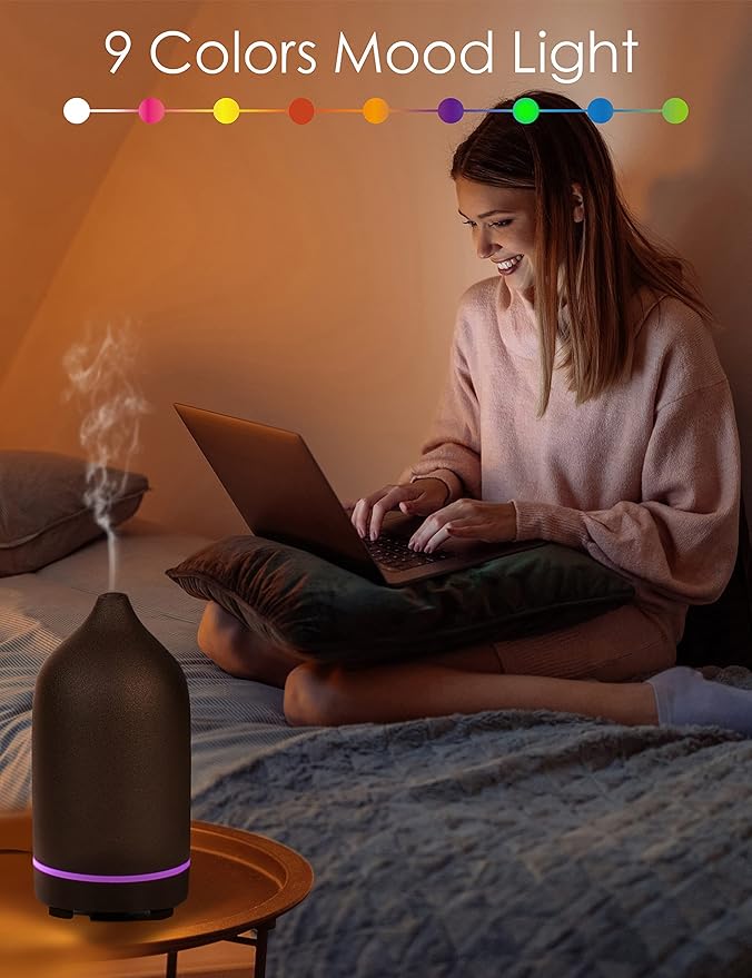 Essential Oil Diffuser, Handcrafted Ceramic Diffuser - Image 3