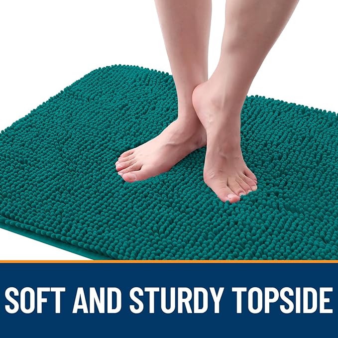 OLANLY Dog Door Mat for Muddy Paws 44x32, Absorbs Moisture and Dirt, Absorbent - Image 4