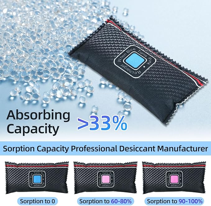 10 Pcs Rechargeable Desiccant Packs - Image 3
