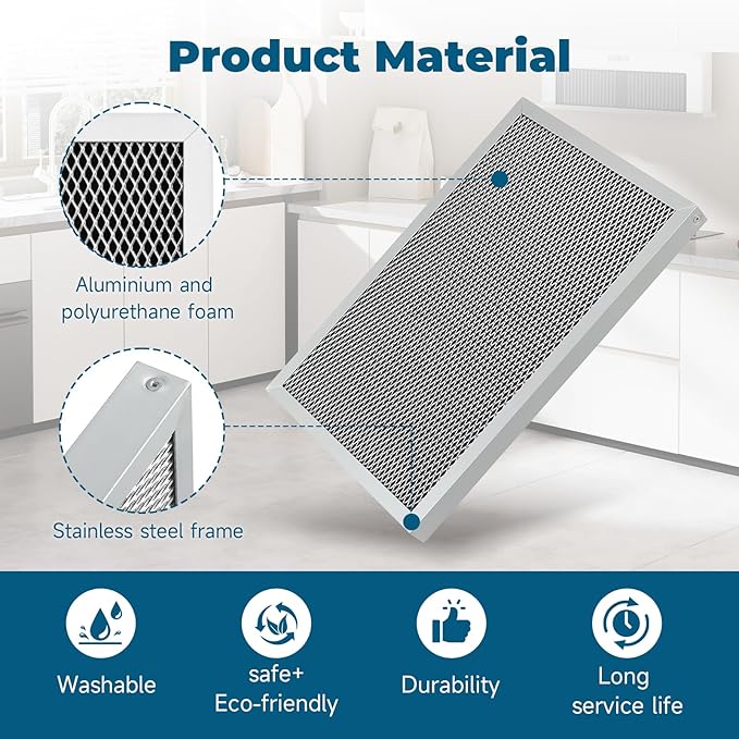 2-Packs 5695 Washable MERV 8 Dehumidifier Filter 8x12x1 Compatible - Image 5