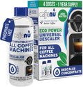 Universal Coffee Machine Descaling Solution. Coffee Machine Descaler Liquid 4 by Caffenu