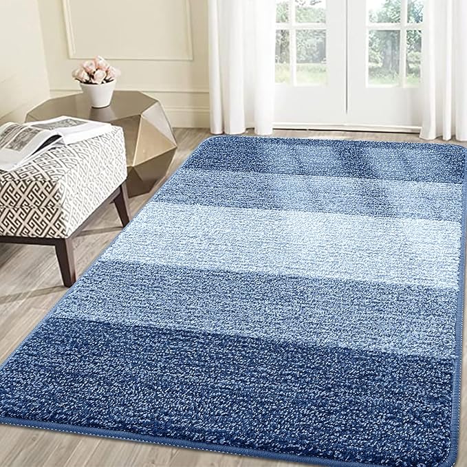 Smiry Dog Door Mat for Muddy Paws, Absorbs Moisture and Dirt, Low-Profile by Smiry