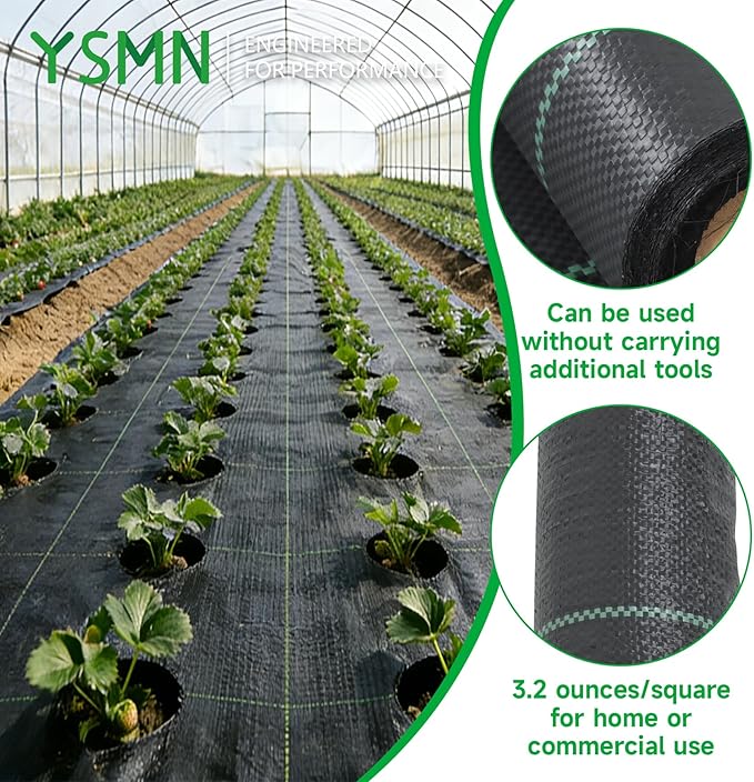 Weed Barrier Fabric Planting Cover - Image 5