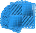 MYFAMIREA Modular Interlocking Cushion 12 Pack 11.8" x 11.8" Rubber Floor Tiles by MYFAMIREA