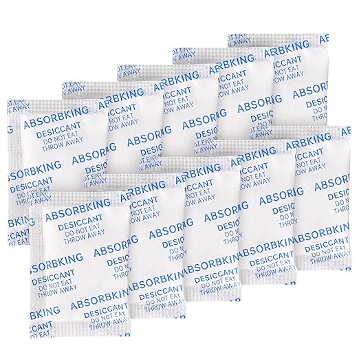 Desiccant Packs – 2 Gram 500 Packs Moisture Absorbers, Food Grade Desiccant by ABSORBKING